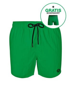 zwemshort + gratis boxershort groen