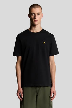 Regular fit T-shirt jet black