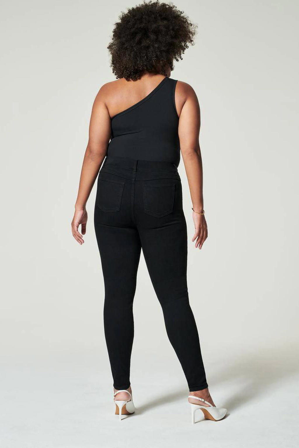 SPANX high waist skinny jegging zwart wehkamp