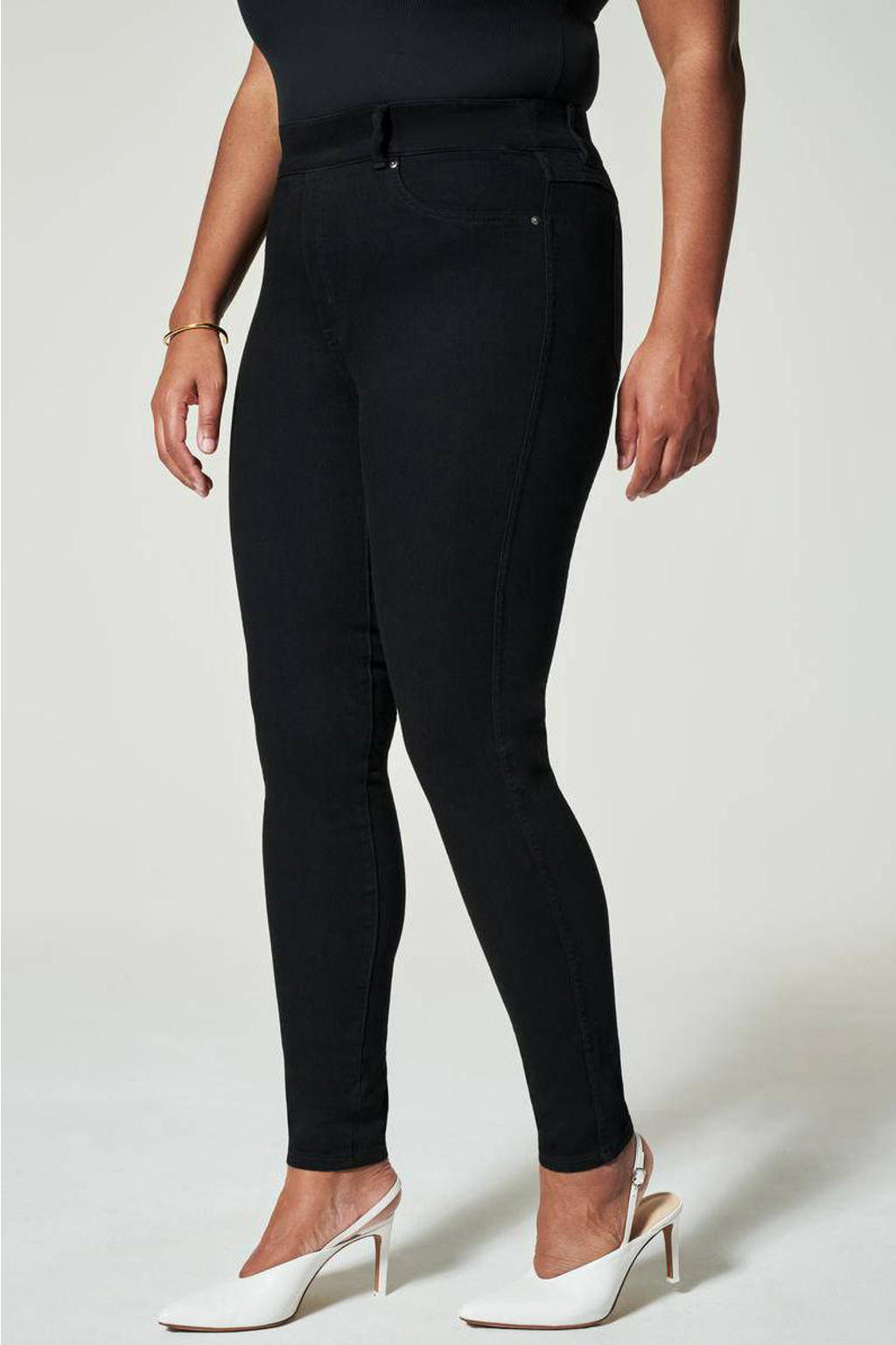SPANX high waist skinny jegging zwart wehkamp