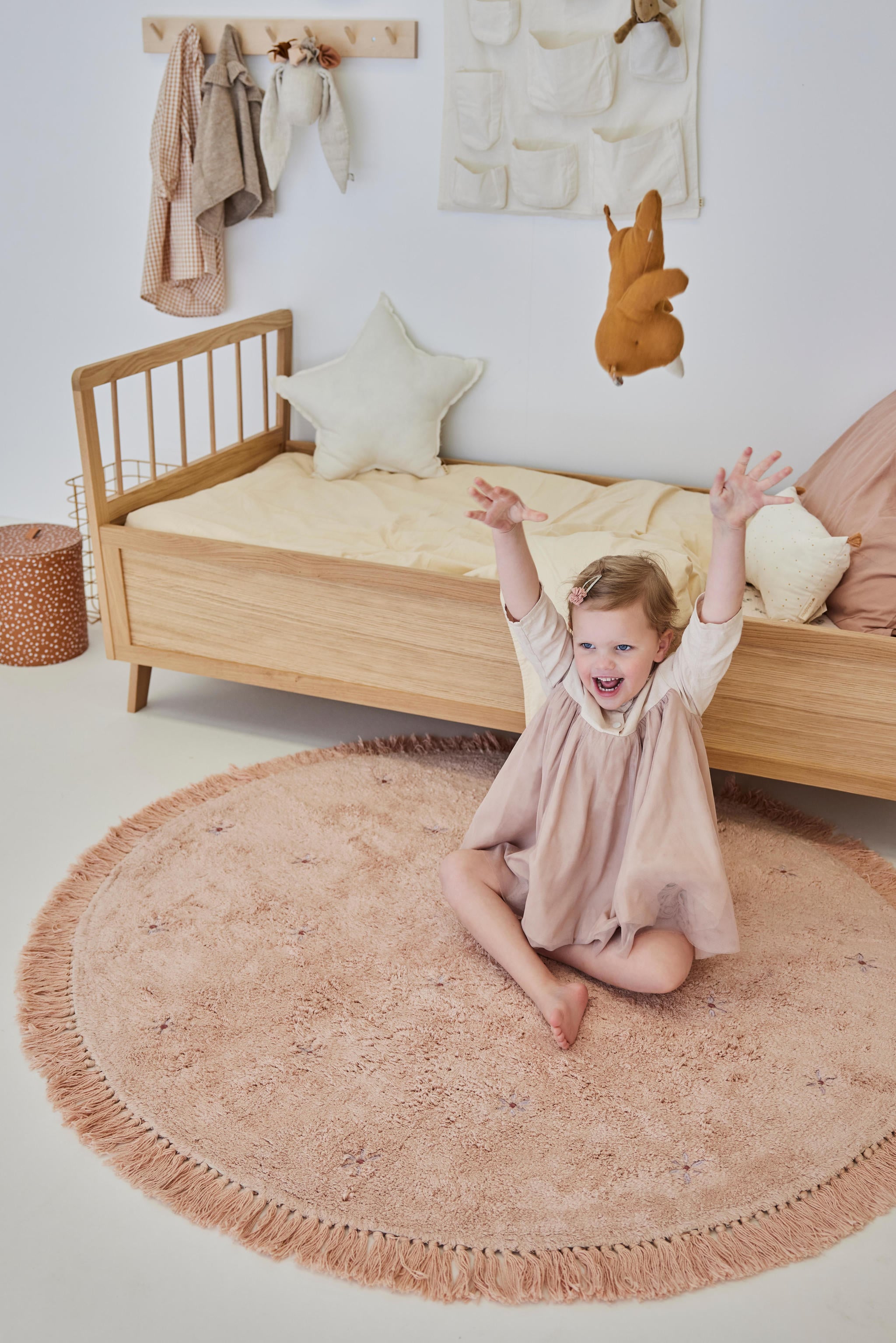 Tapis Petit vloerkleed Nora Flower (Ø130 cm) - Afbeelding 2