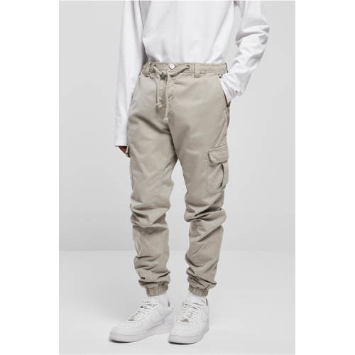 Urban Classics tapered fit cargo broek wolfgrey afbeelding