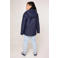 America Today unisex regenjas Janice Teddy JR donkerblauw