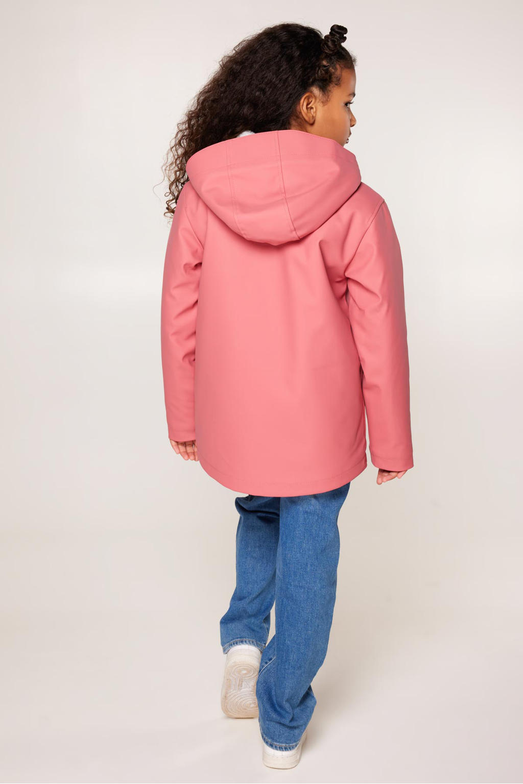 America Today unisex regenjas Janice Teddy JR rood