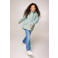 America Today unisex regenjas Janice Teddy JR lichtgroen