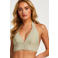 Hunkemöller kanten halter bralette Rose lichtgroen
