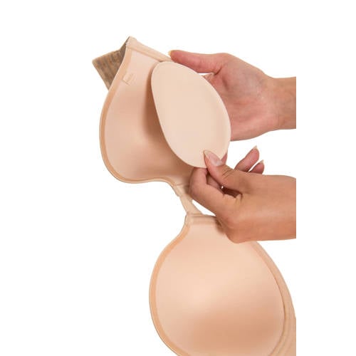 MAGIC Bodyfashion bh vulling Sticky Push-Up lichtbeige afbeelding