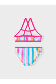 thumbnail: NAME IT MINI crop bikini NMFZIZA roze/blauw/wit