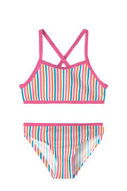 thumbnail: NAME IT MINI crop bikini NMFZIZA roze/blauw/wit