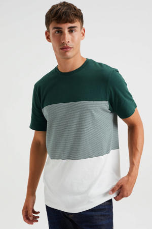 regular fit T-shirt groen