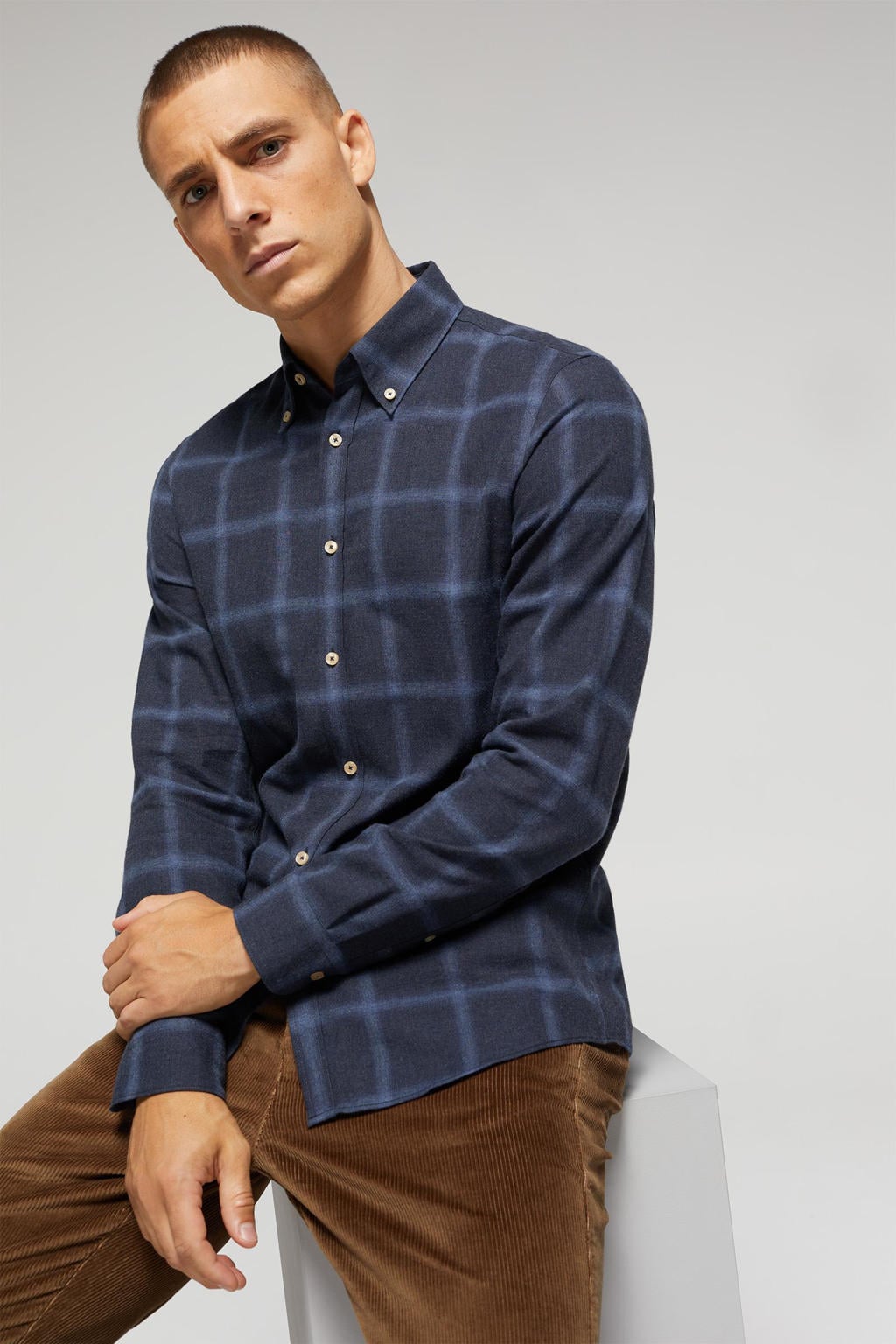 Gant Regular Fit casual overhemd rood geruit | Schulte Herenmode Gant Regular Fit casual overhemd rood geruit | Schulte Herenmode