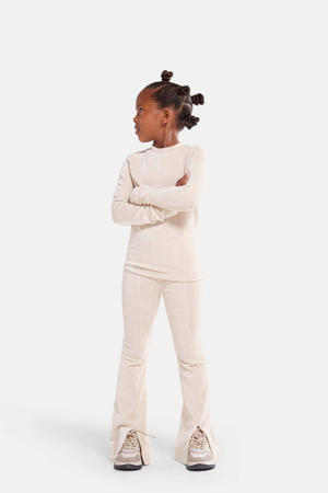 flared broek Mara ecru
