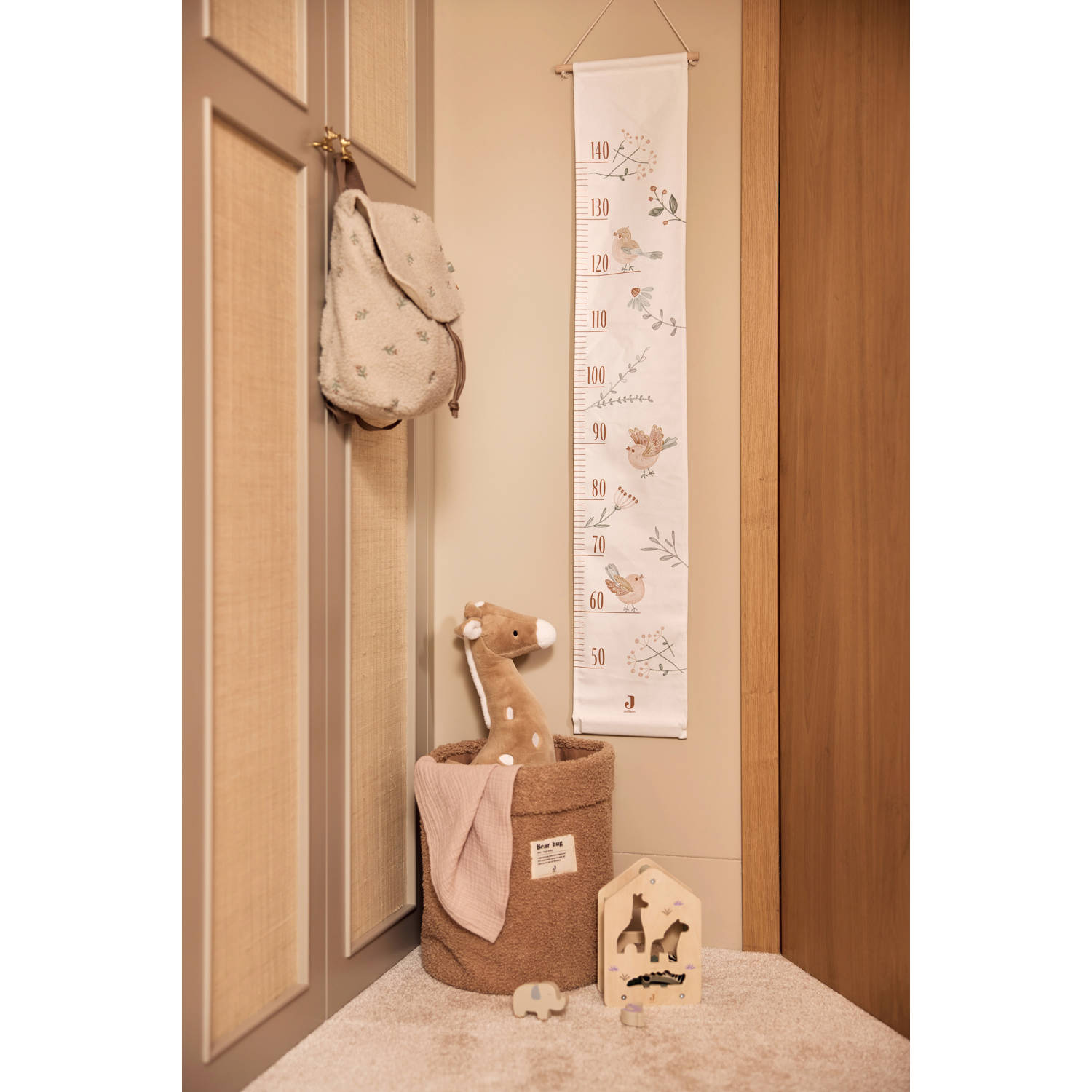 Jollein opbergmand Boucle Biscuit