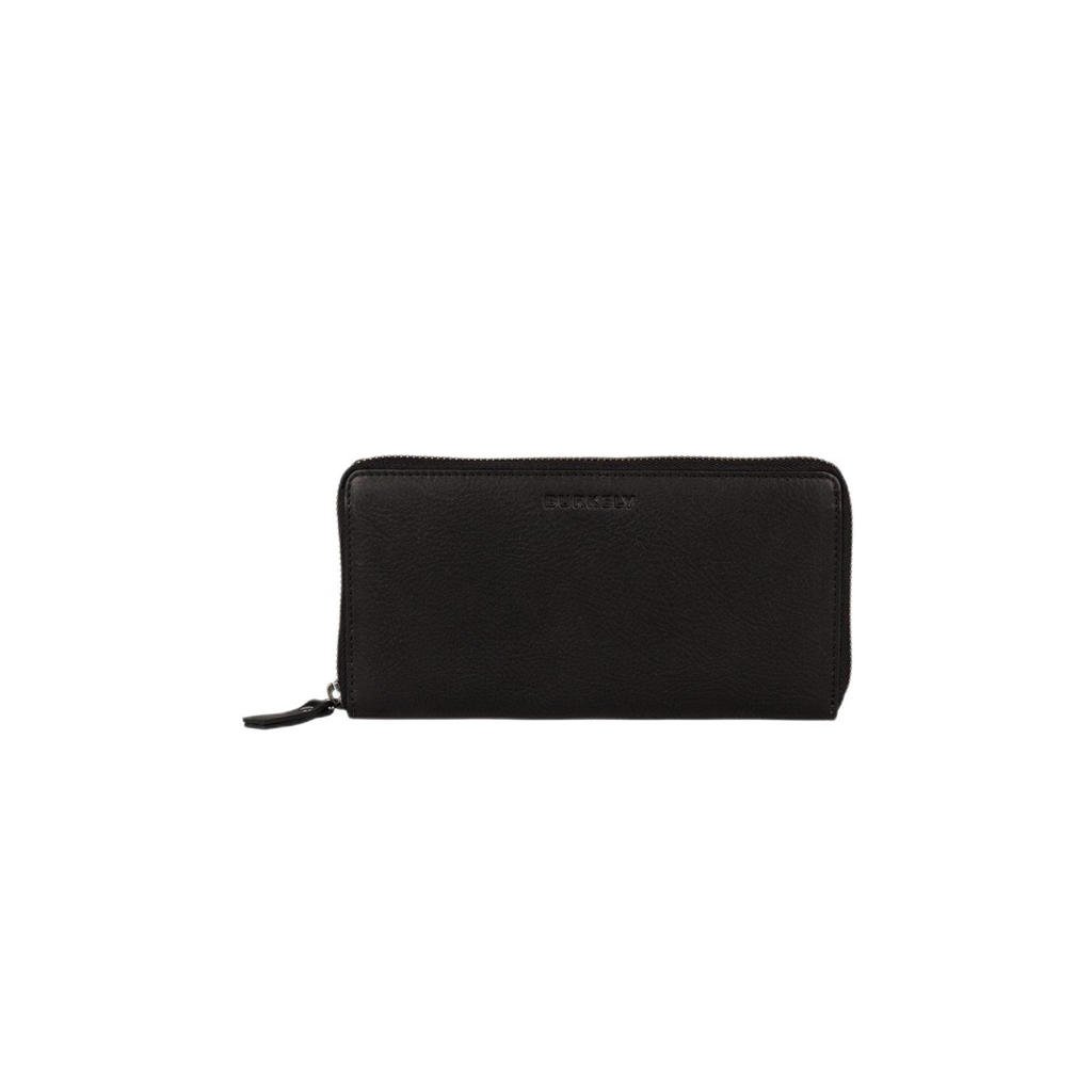 BURKELY leren portemonnee Antique Avery L zwart