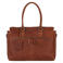 BURKELY  15.6 inch leren laptoptas Antique Avery cognac
