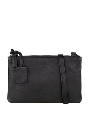leren crossbody tas Antique Avery L zwart
