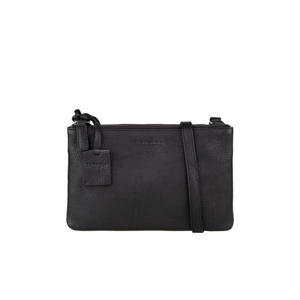 leren crossbody tas Antique Avery L zwart