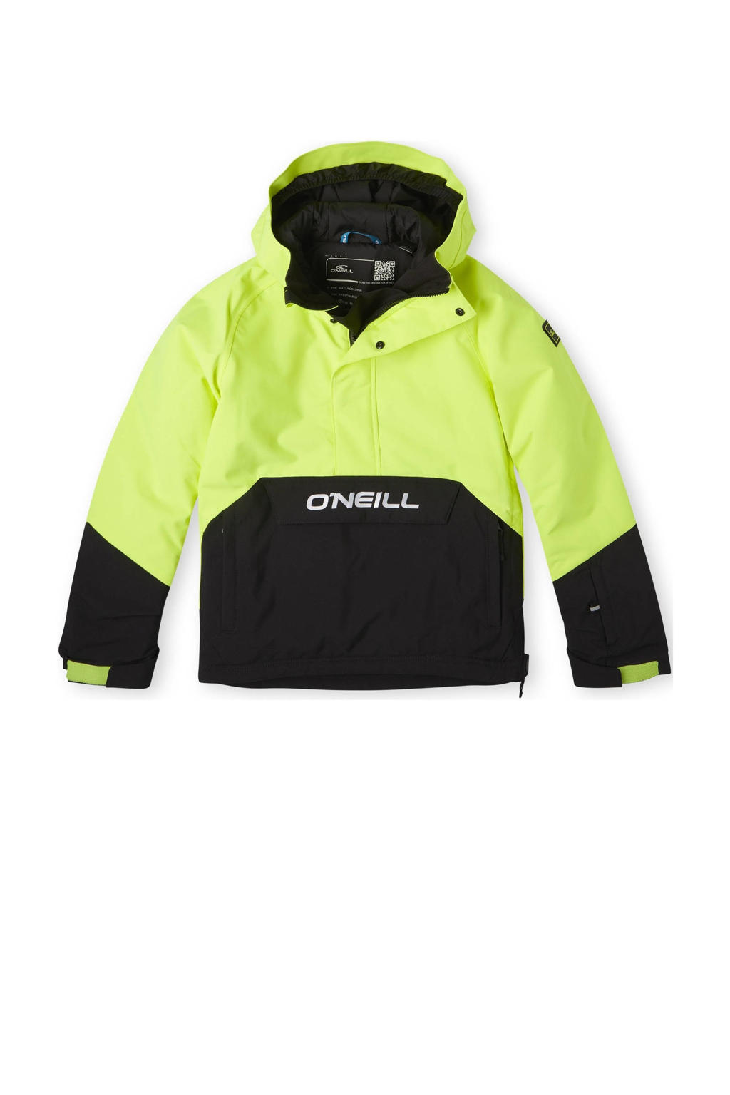 O'Neill ski-anorak neongeel/zwart