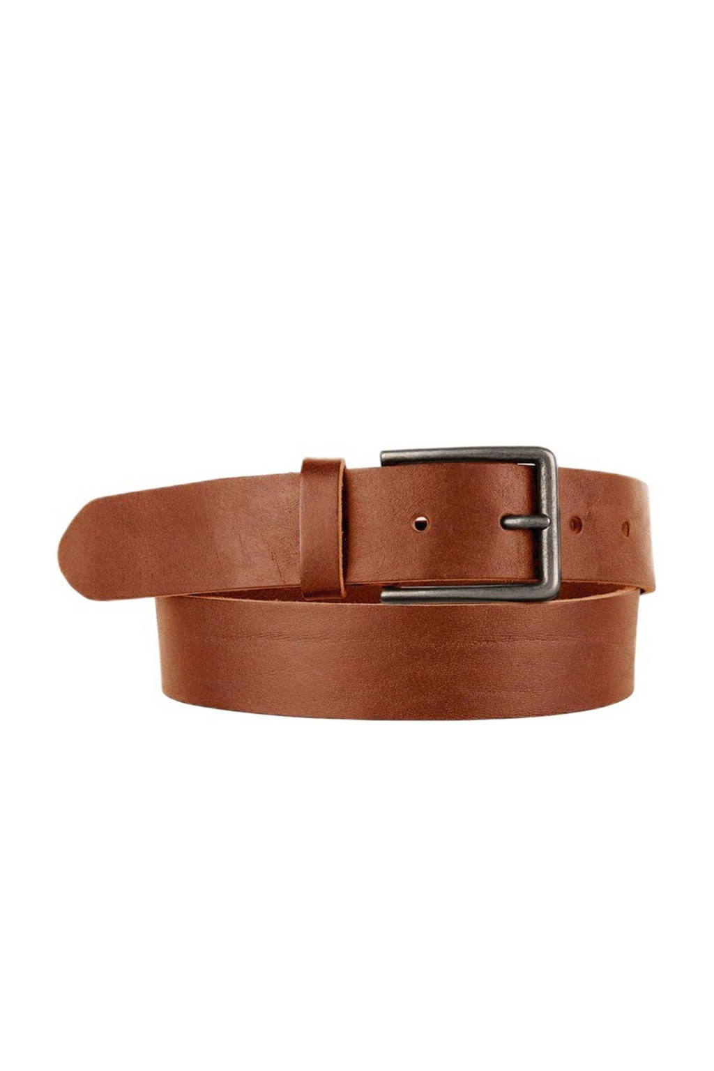 Cowboysbelt leren riem cognac
