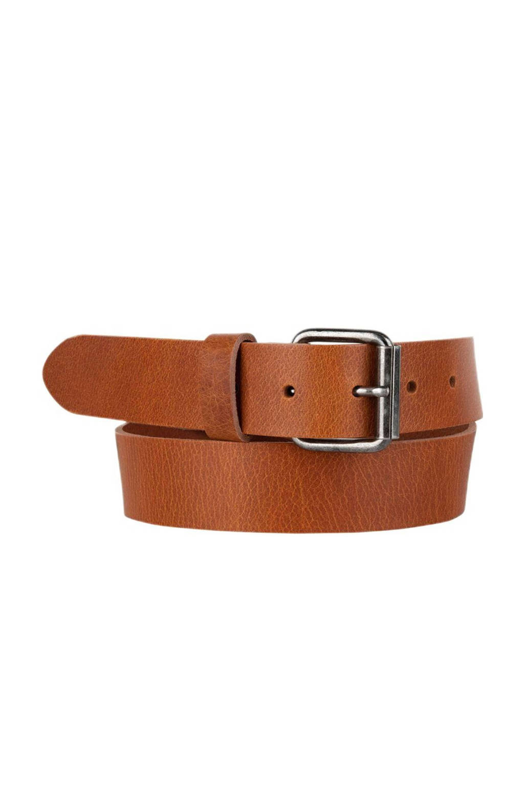 Cowboysbelt leren riem cognac