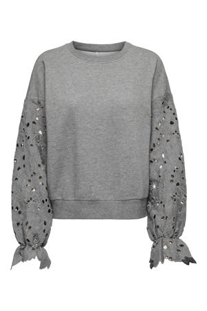 sweater ONLWANTED grijs
