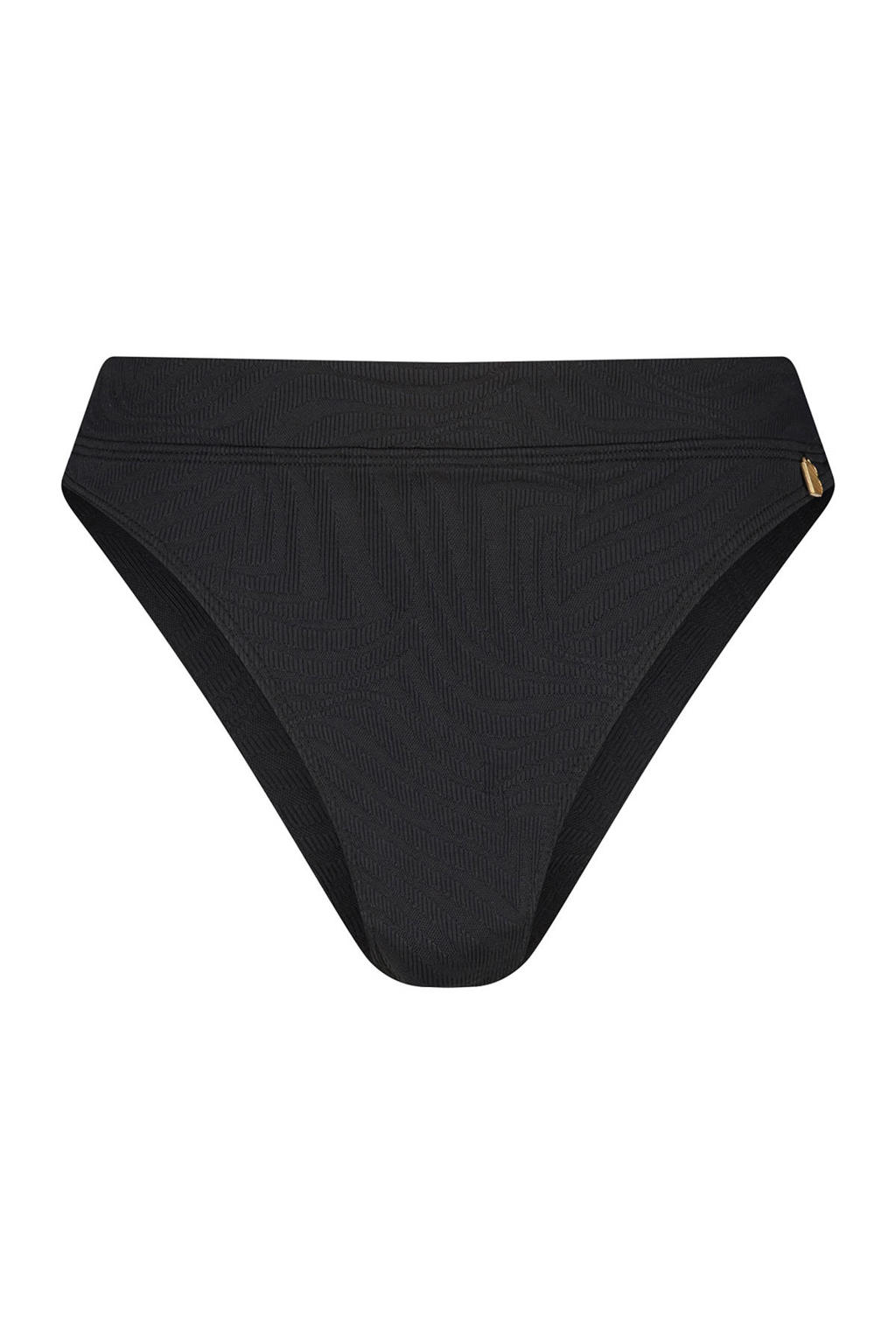 Beachlife brazilian bikinibroekje met textuur zwart wehkamp