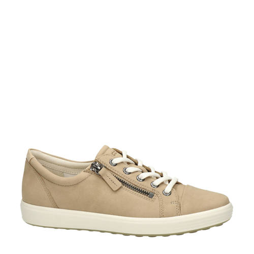 Ecco Soft 7 nubuck sneakers beige