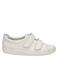 Ecco Comfort Soft 2.0 leren klittenbandschoenen ecru