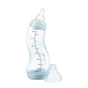 S-Babyfles Anti Koliek - 250 ml - Lichtblauw - Anti Colic tegen krampjes
