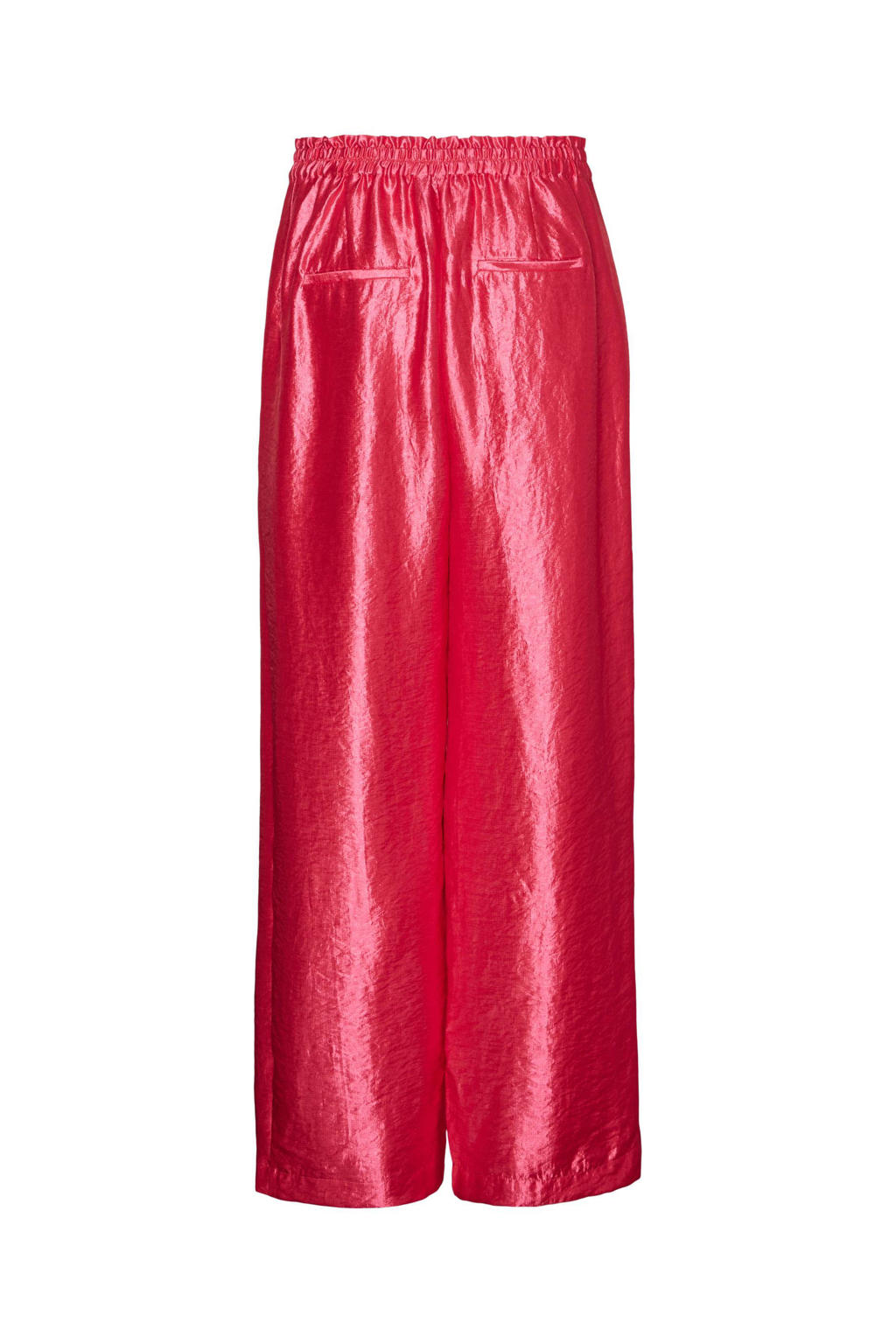 Scotch & Soda tie-dye high waist wide leg broek roze/wit Scotch & Soda tie-dye high waist wide leg broek roze/wit