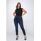 Fox Factor high waist slim fit jeans IRI midnight blue