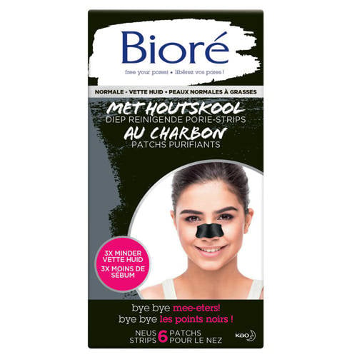 Bioré Diep Reinigende Poriestrips - 6 strips afbeelding