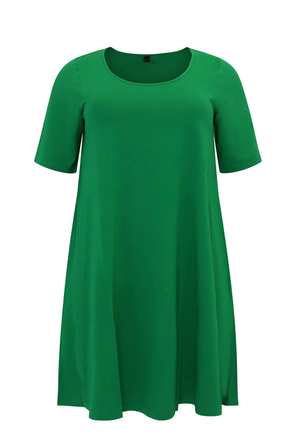 Yoek a-lijn jurk groen