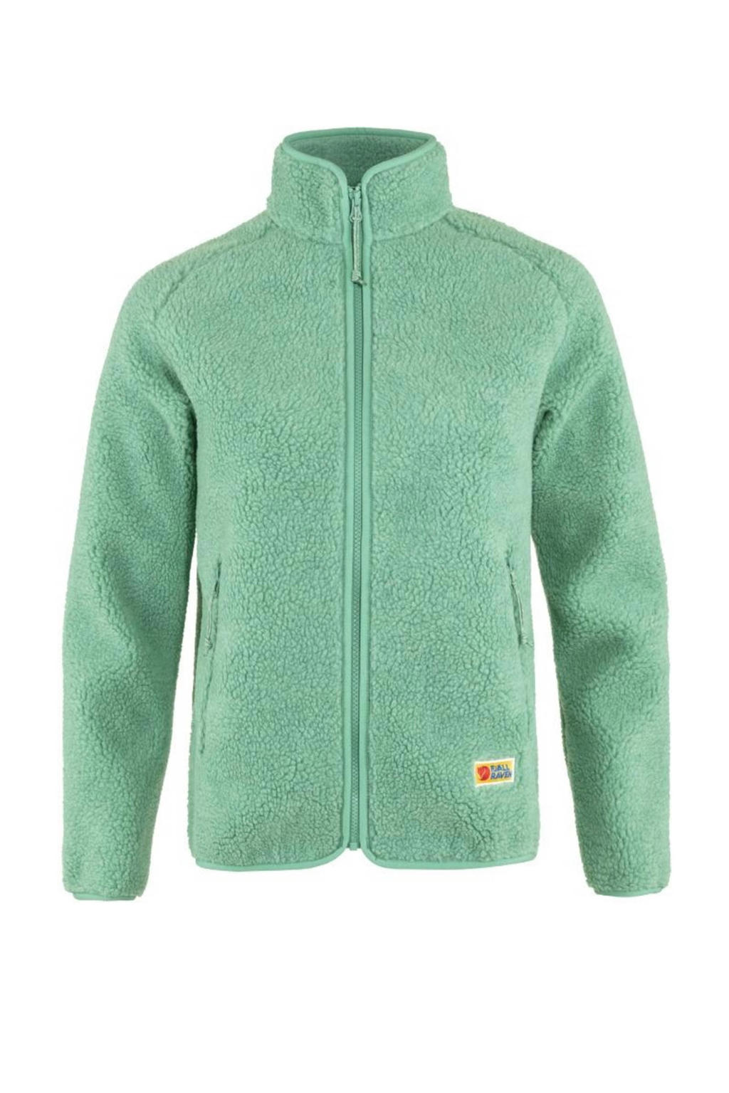 Fjällräven teddy fleece vest mingroen wehkamp