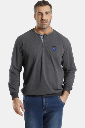 sweater  EARL GWILYM Plus Size grijs
