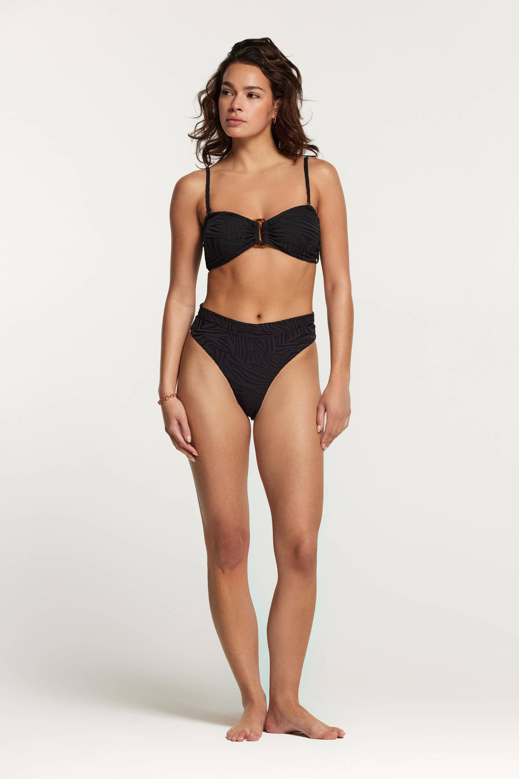 Strapless best sale bikini zwart