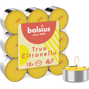 waxinelichtjes Citronella doosje (set van 18)