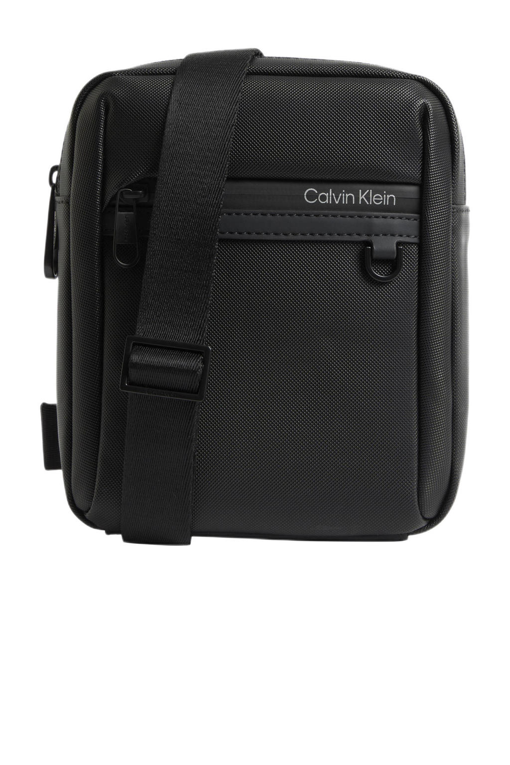 Calvin Klein  schoudertas met logo zwart