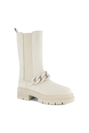  chelsea boots met chain off white