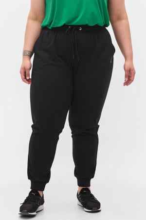 Plus Size trainingsbroek zwart