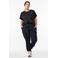 ACTIVE By Zizzi Plus Size trainingsbroek zwart
