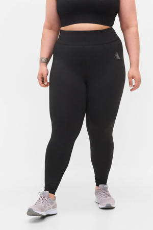 Plus Size sportlegging zwart