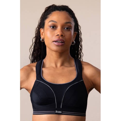Shock Absorber level 4 sportbh Ultimate Run zwart afbeelding