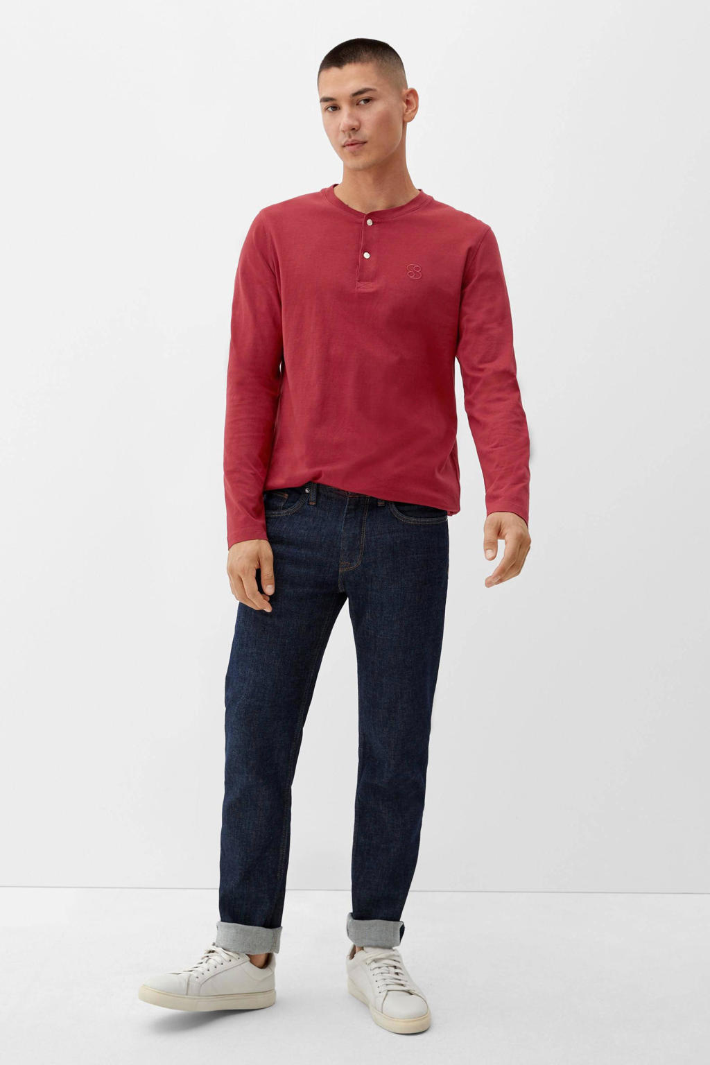 adidas longsleeve rood