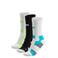 Xtreme fietssokken - wit/zwart/multi (set van 3)