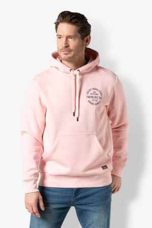 hoodie met printopdruk tickled pink