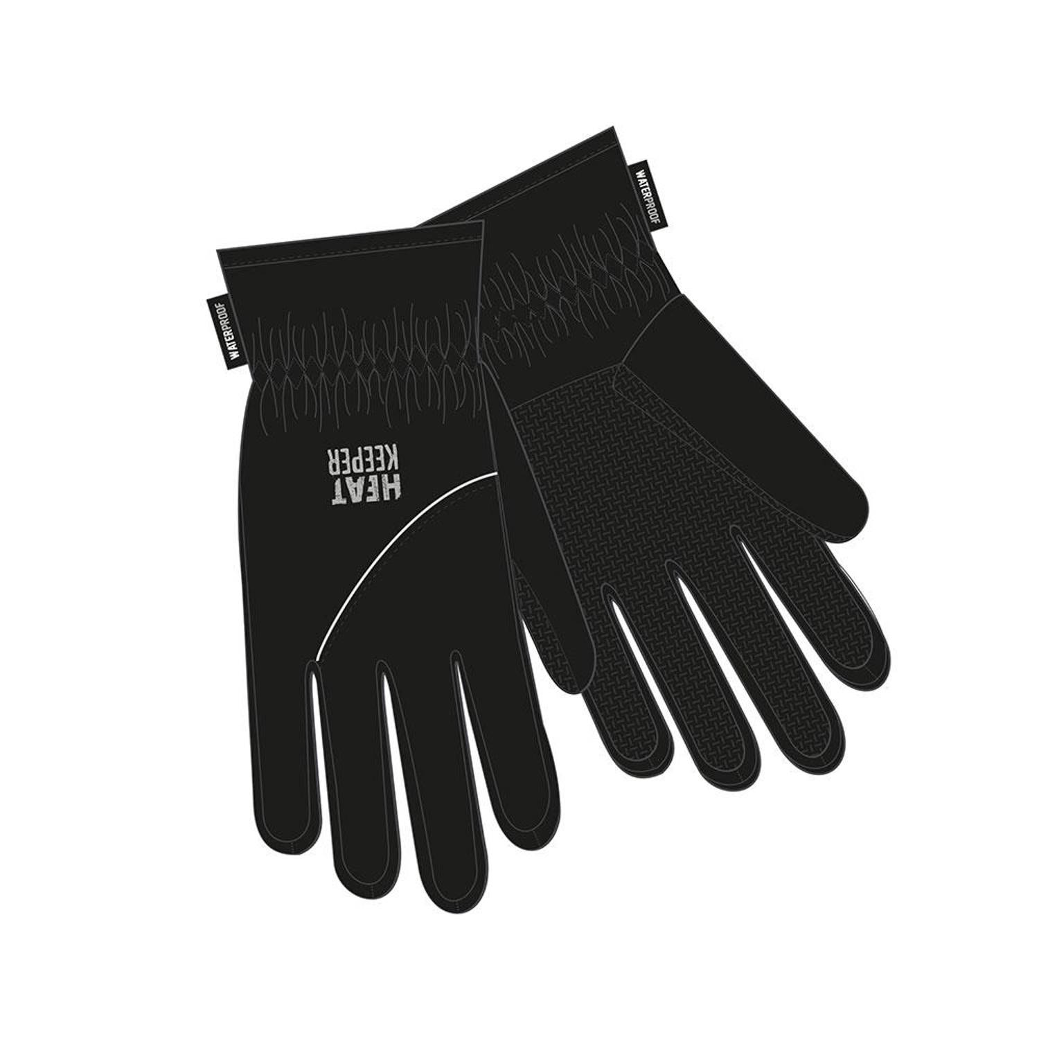 Heatkeeper skihandschoenen zwart