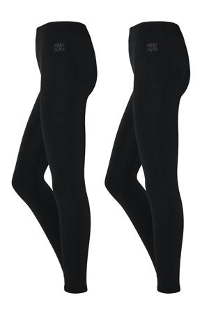 thermolegging - zwart (set van 2)