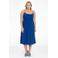 YOEK Travelstof jurk blauw
