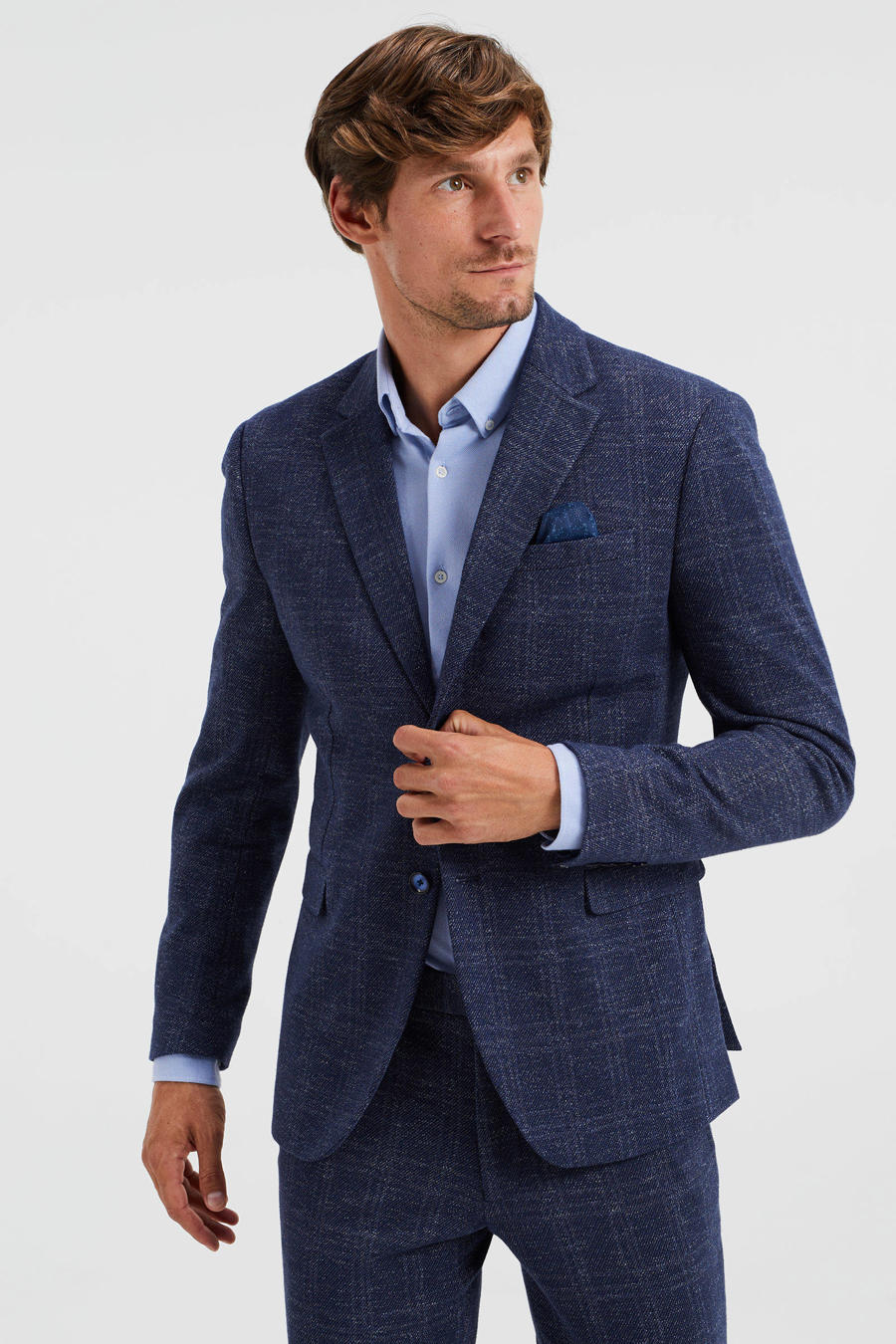 Blauwe colberts voor heren online kopen? | Wehkamp